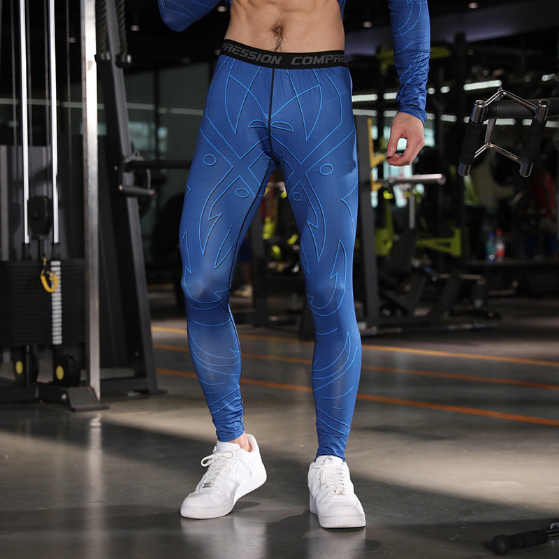 Professionelle Lauf- und Trainingsleggings für Herren