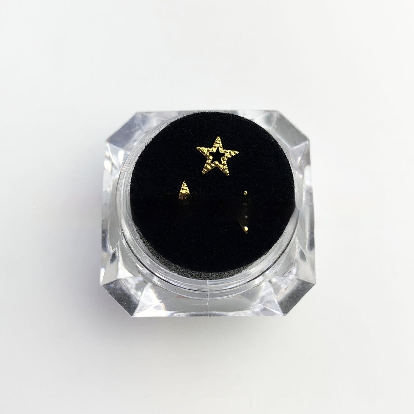 Außenhandel Produkte Rose Gold Metall Ultra-dünne Zahn-dekoration Strass 3 PCsbox Metall Hohl Scheibe Zähne