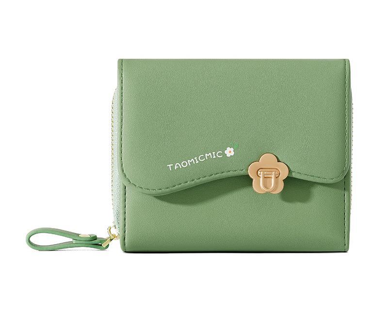 Blume Kurze Europäischen Und Amerikanischen Damen Brieftasche Mode-Design