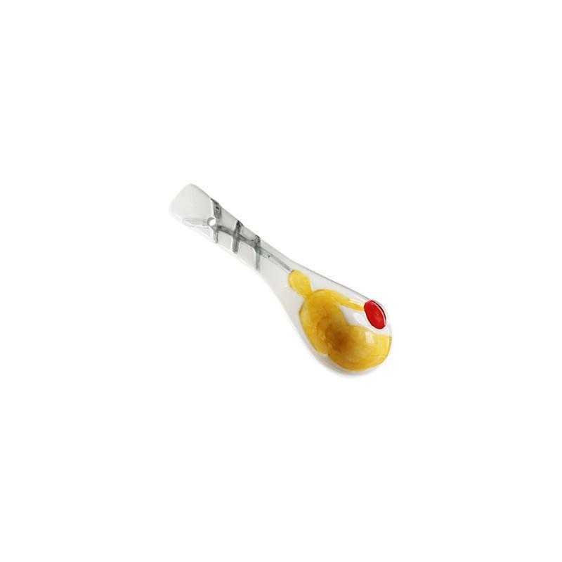 Creative Children's Healthy Underglaze Color Animal Pattern Spoon