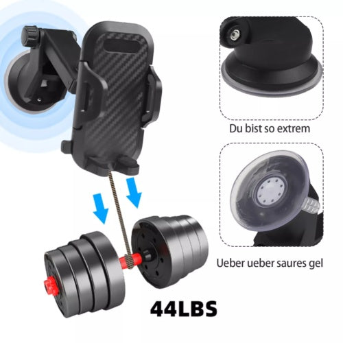 Handyhalterung Auto Armaturenbrett Universal KFZ Handy Smartphone Navi Halter