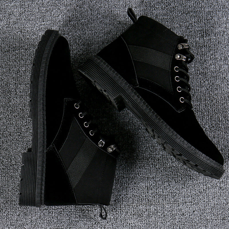 High-top Martin boots