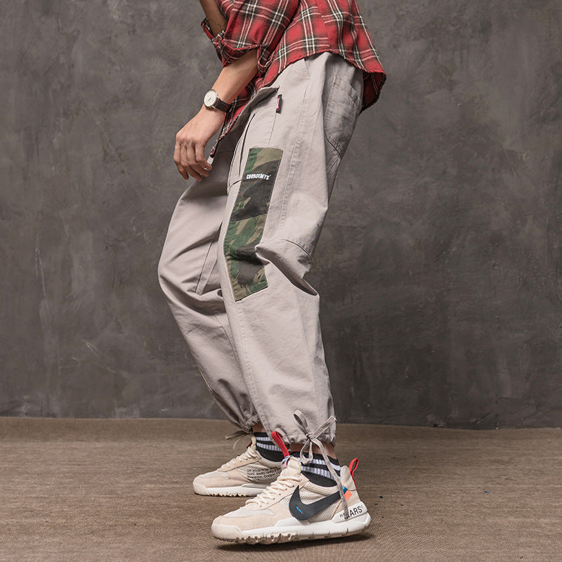 Overall mit Camouflage-Farbblock