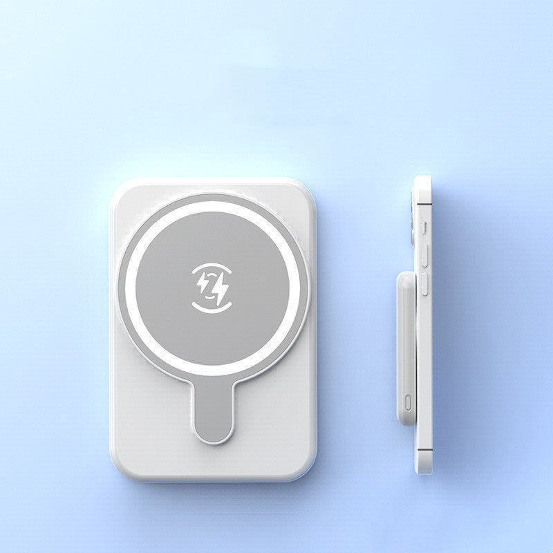 Mini magnetische Powerbank 5000mAh Kabellos