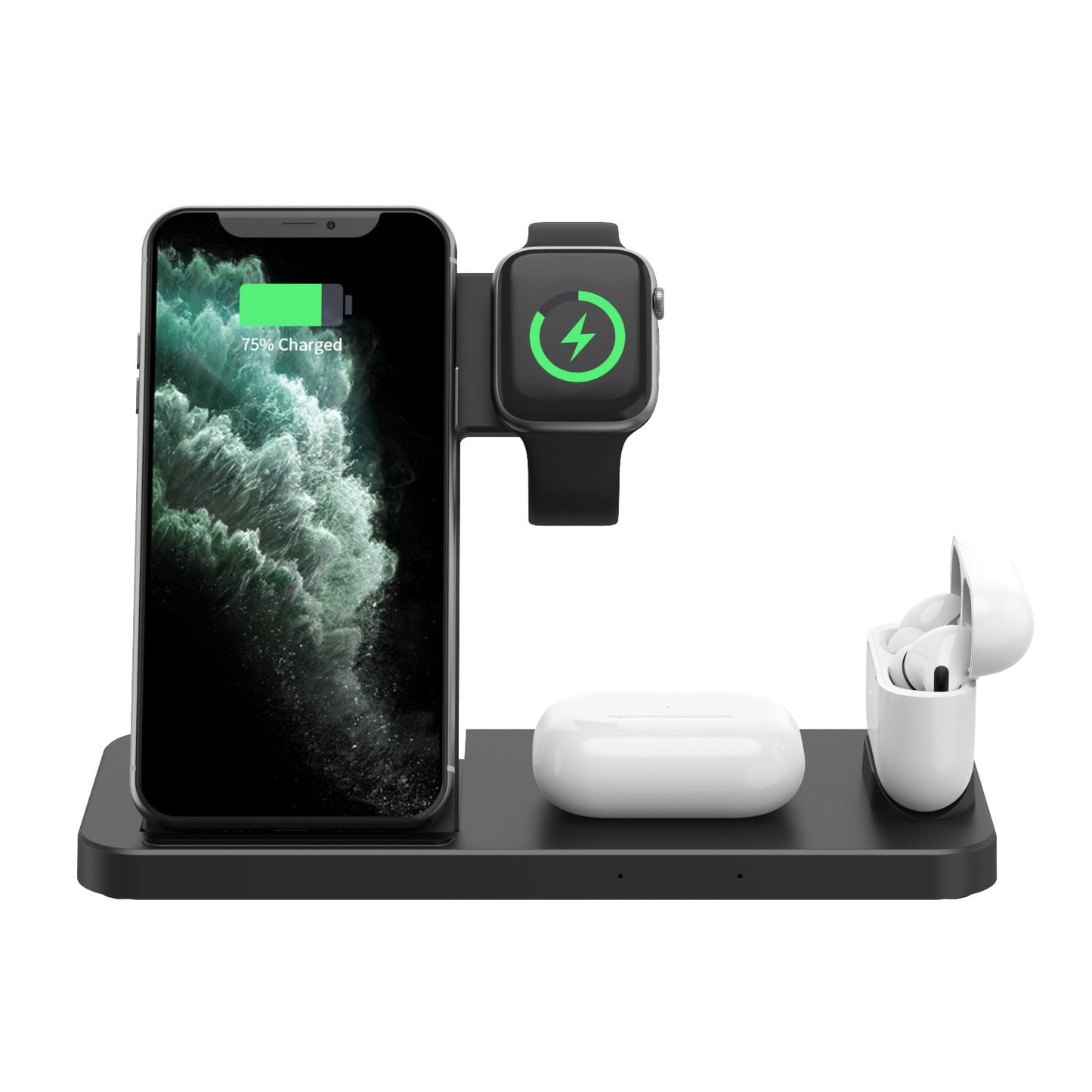 Kabelloses Ladegerät Kabelloses 3-in-1-Ladegerät für Telefone und Uhren