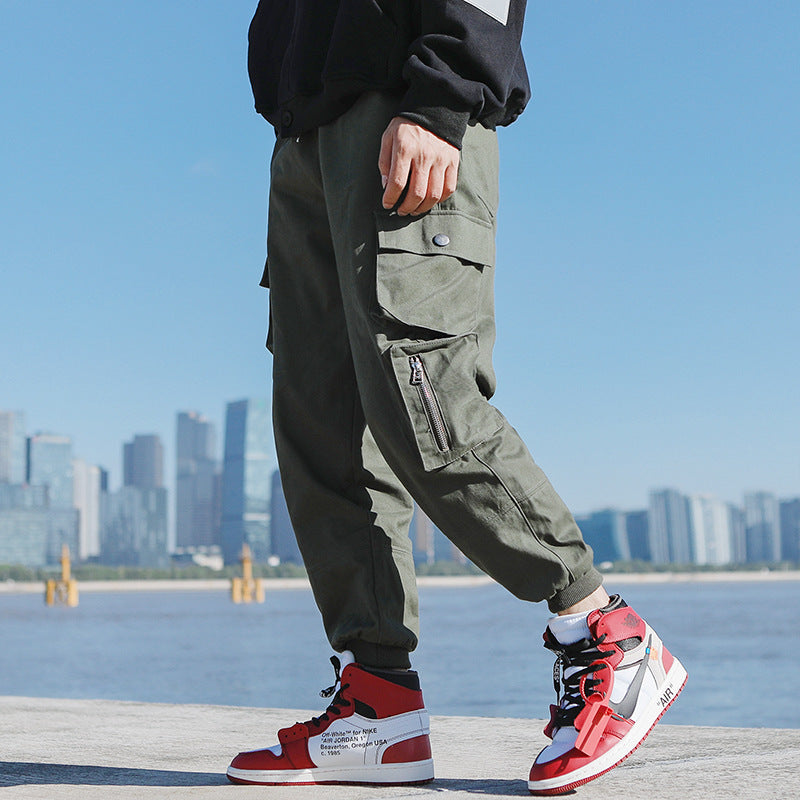 Overall mit Camouflage-Farbblock
