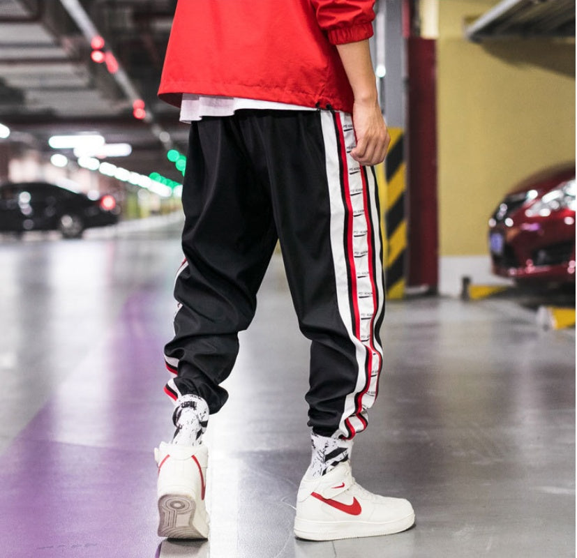 Harem Jogger Beam Foot Weatpants Hip Hop Lockere Hose für Herren