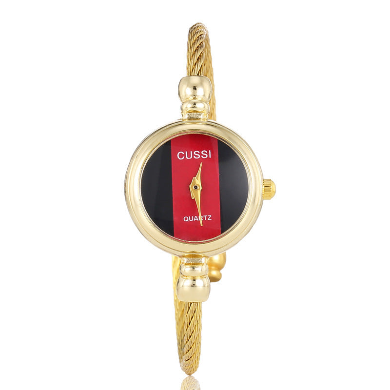 Koreanische Version der trendigen Armband-Uhr Schmuck-Uhr
