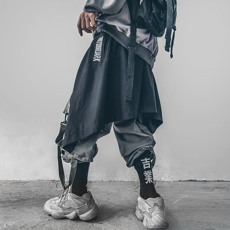 Rock mit unregelmäßiger Taille und mehrlagiger Taillenverzierung für Männer und Frauen