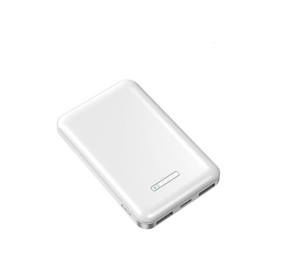 Powerbank zum kabellosen Aufladen von Mobiltelefonen