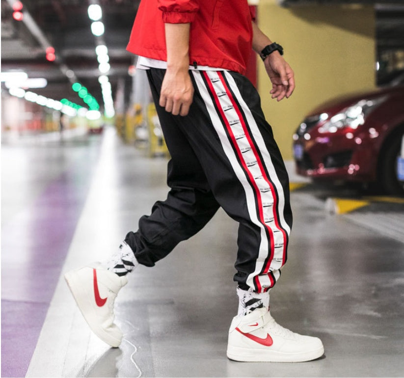 Harem Jogger Beam Foot Weatpants Hip Hop Lockere Hose für Herren