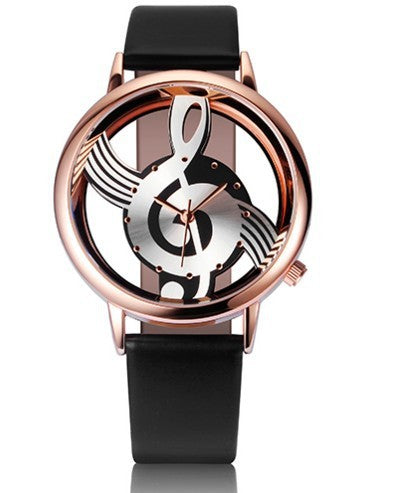 Koreanische Mode Hohl Note männliche und weibliche Paar Uhr