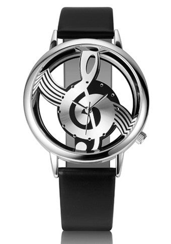 Koreanische Mode Hohl Note männliche und weibliche Paar Uhr