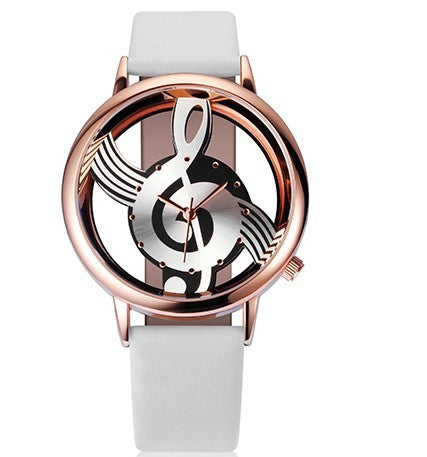 Koreanische Mode Hohl Note männliche und weibliche Paar Uhr