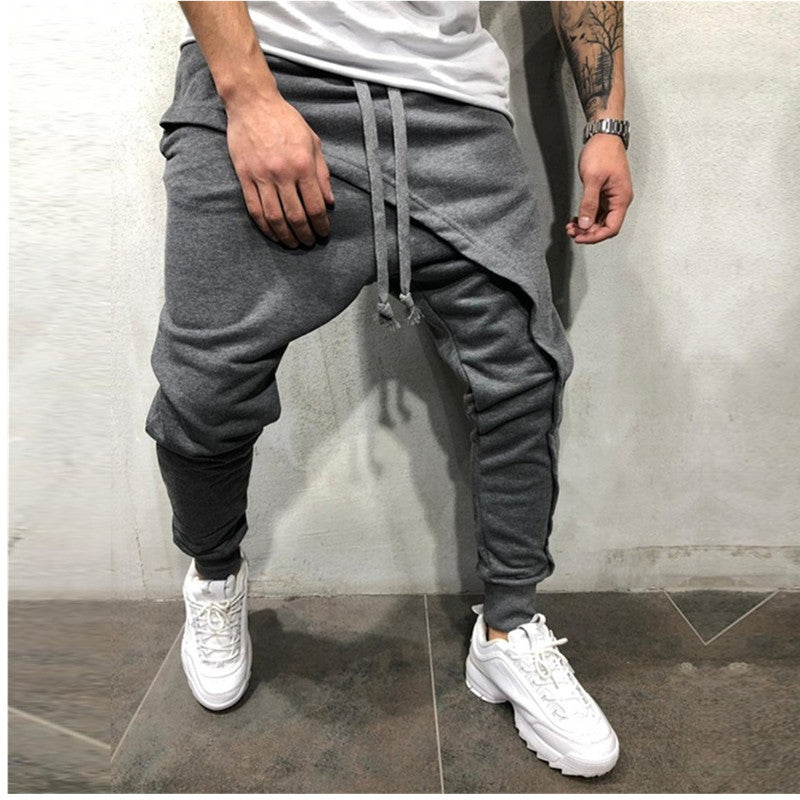 Jogginghose Hip Hop Jogginghose Schlank Casual Sport Kordelzug Hose Herren