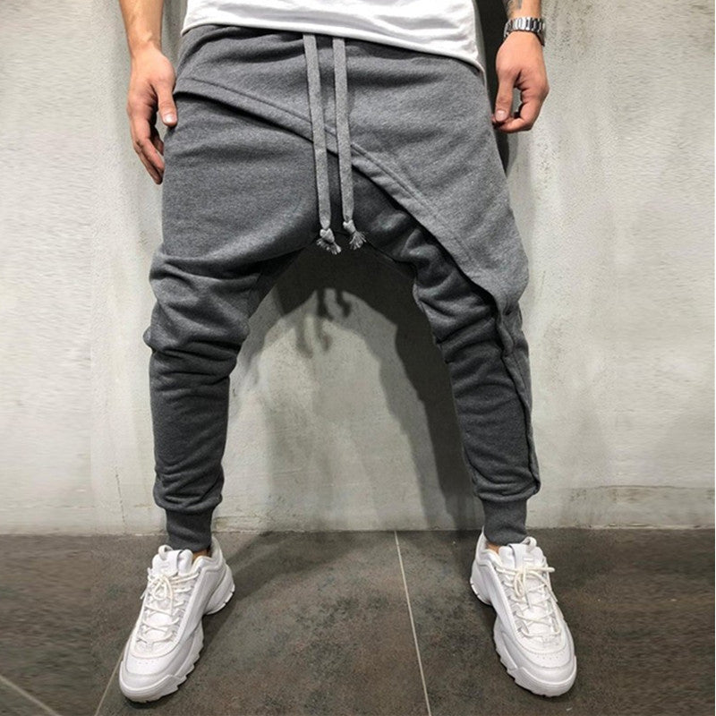 Jogginghose Hip Hop Jogginghose Schlank Casual Sport Kordelzug Hose Herren