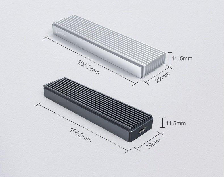 M. 2 Festplattengehäuse Nvme Externer Festplattenleser Usb3.1 Solid State Mobile Festplattengehäuse Festplattengehäuse