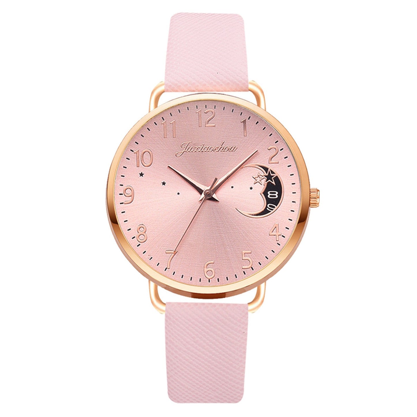 Vibrato Explosion Simple Fashion Atmosphere Korean Ladies Quartz Watch Bracelet Fashion Combination Set