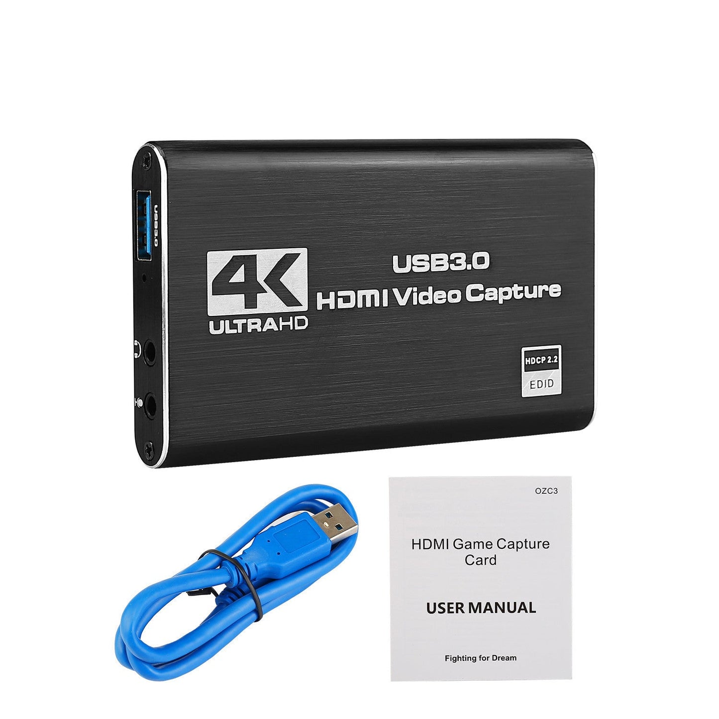 Hdmi Video Capture Card Capture Card 4K Bildschirm Aufnahme Usb3.0 1080P 60Fps Spiel Capture