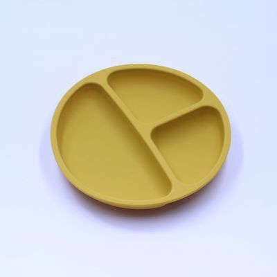Silikon Baby Anti-drop Rutschfeste Essteller Lebensmittel Fach Platte