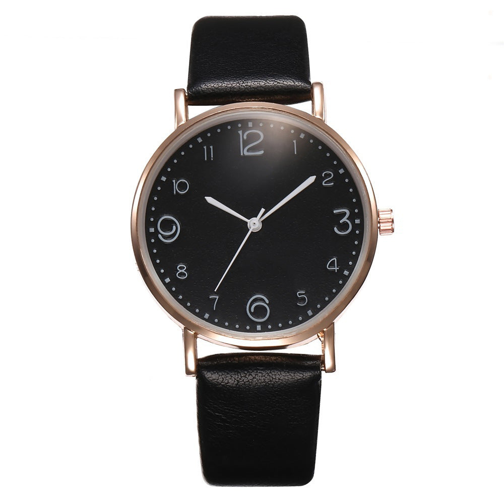 Lederuhr Quarzuhr