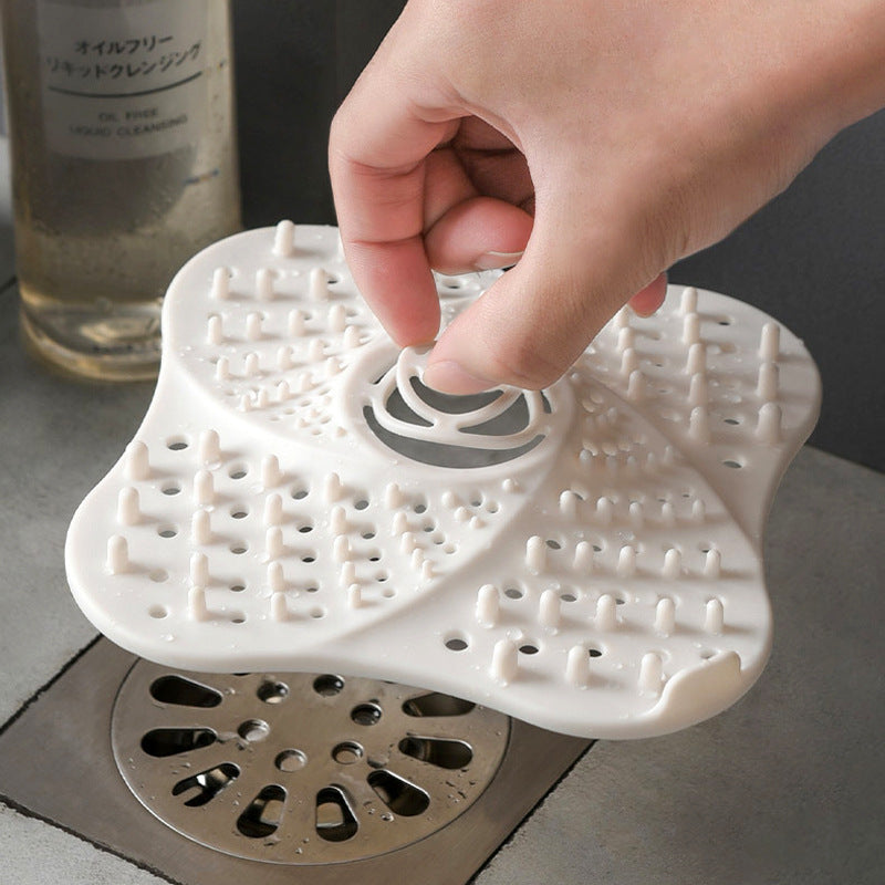 Non-slip filter floor drain