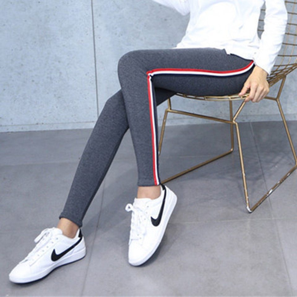 Lässige Leggings mit hohem Stretchanteil für Damen