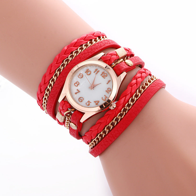 Böhmische Armbanduhr Armreif Uhr