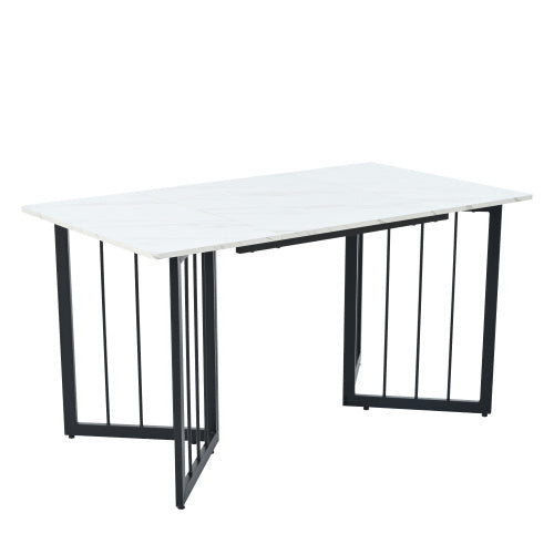 Modern Kitchen Table With Metal Frame ...