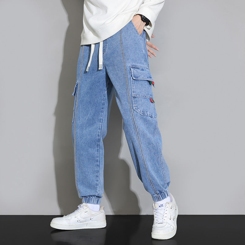 Retro-Workwear-Jeans für Herren