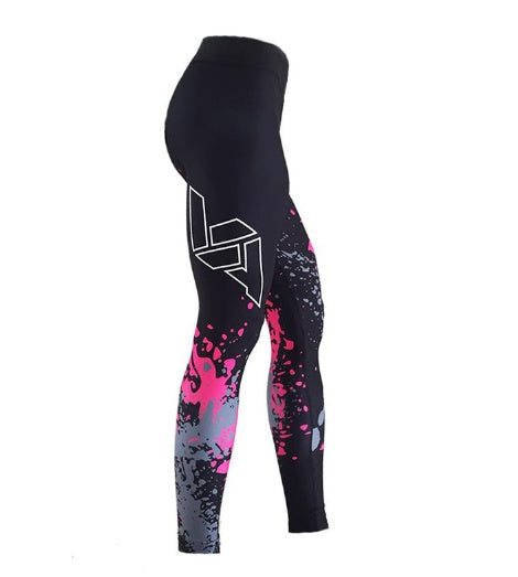 Frauen Leggings Druck Leggings Atmungsaktive Frau Hosen