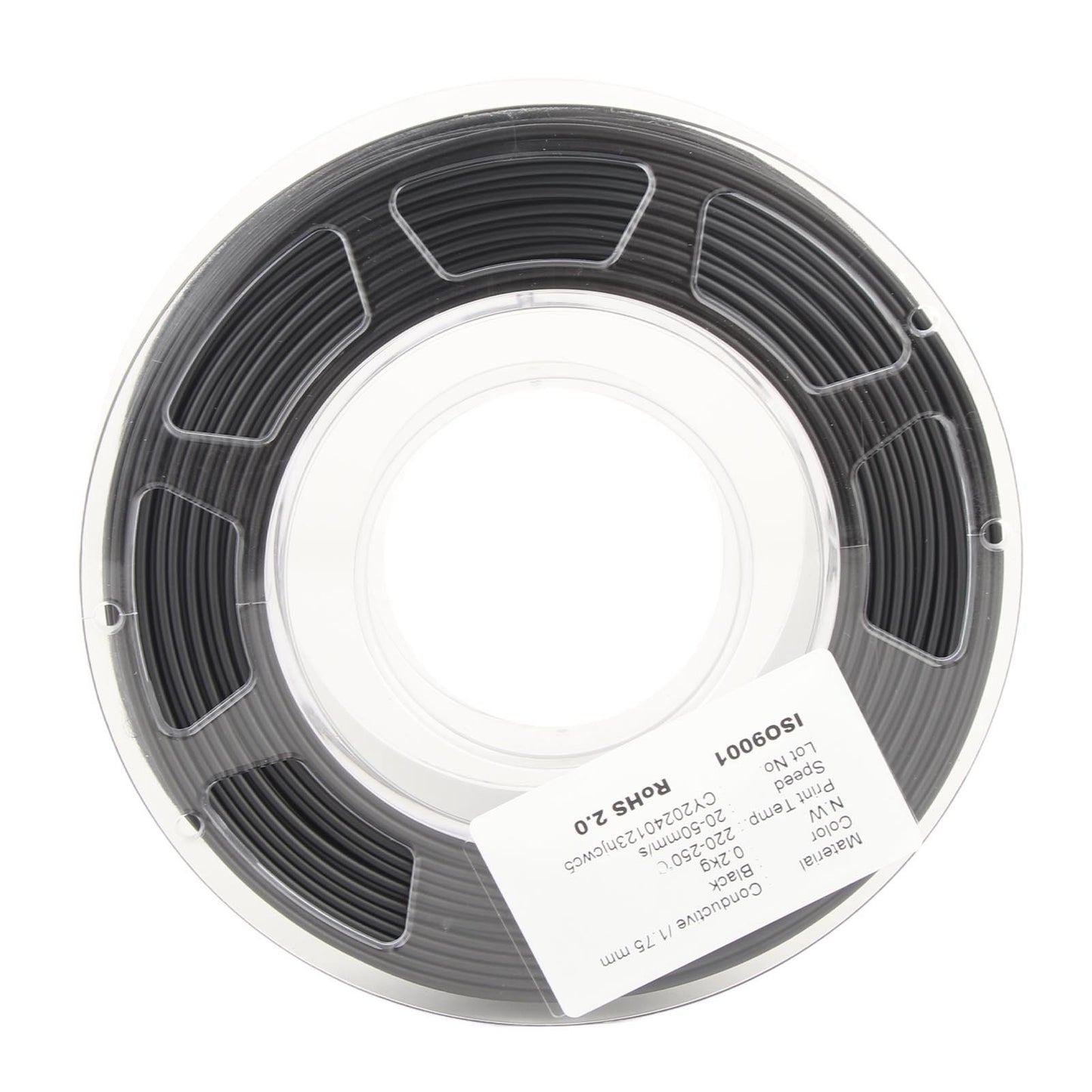 Leitfähiges PLA-Filament als Ersatz, 1,75 mm, Druckverbrauchsmaterial, Zubehör für 3D-Drucker, 20–50 mm/s