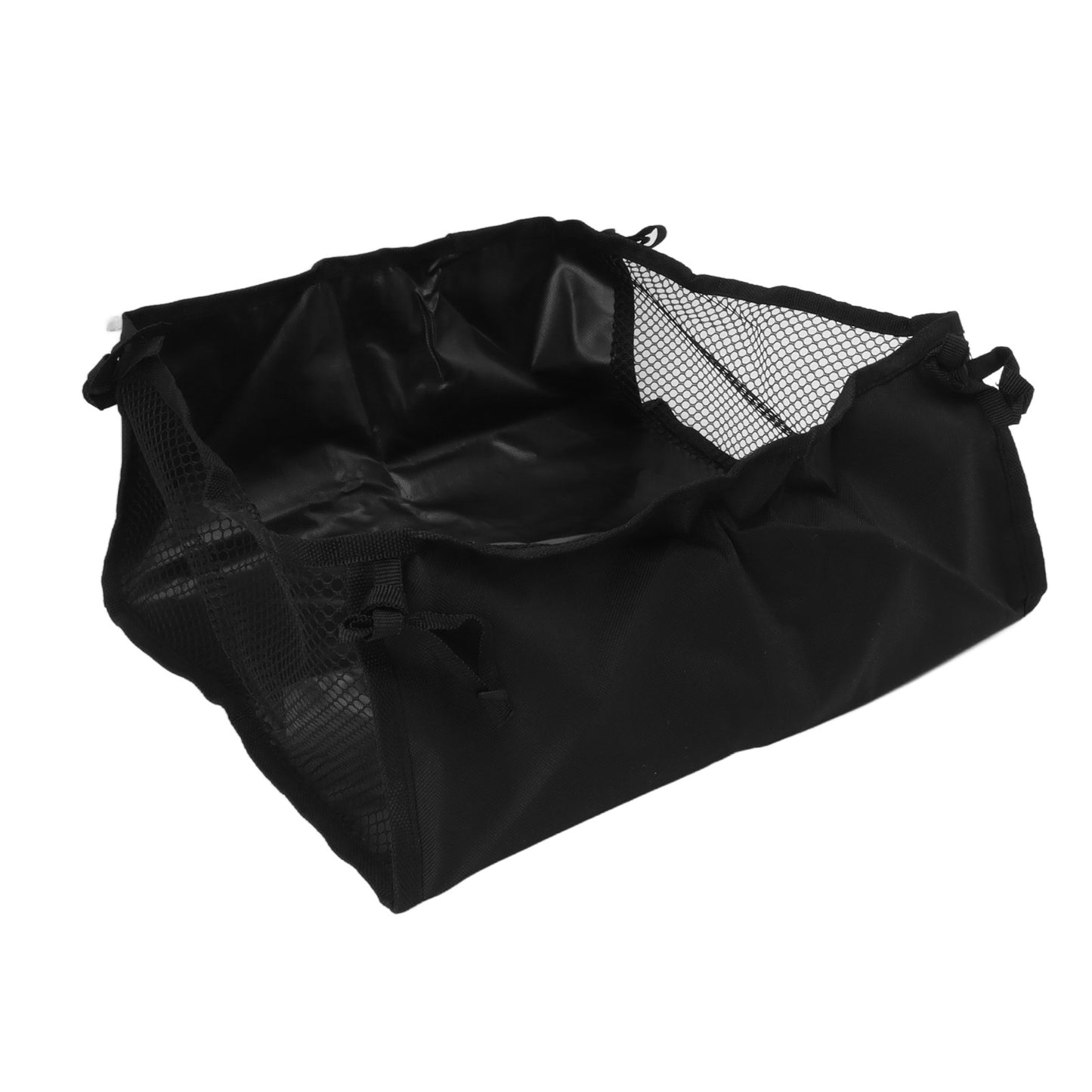 Wheelchair Underneath Bag 600D Oxford Cloth Movable Under Seat Basket for Rollator Walker Black