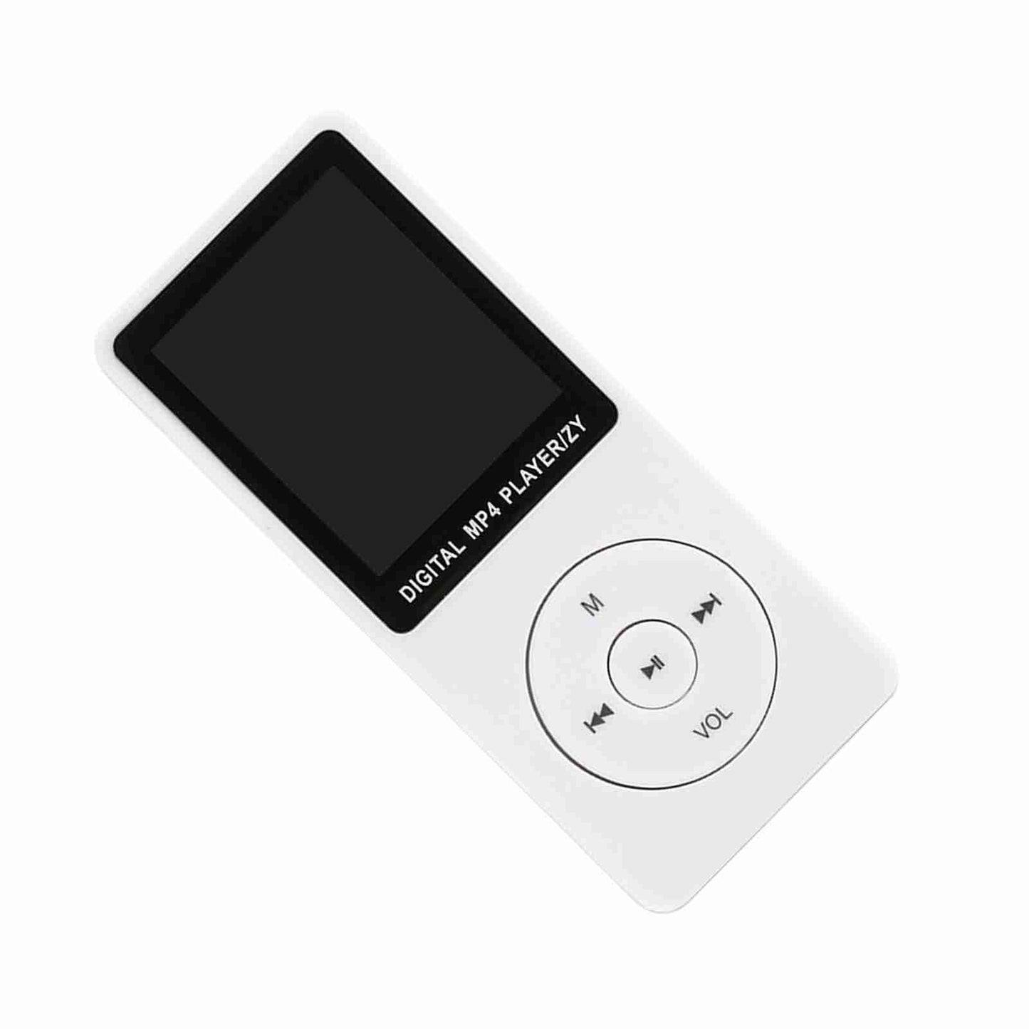 MP4-Player, 1,8-Zoll-Bildschirm, ultradünn, zum Einstecken, wiederaufladbar, tragbarer Musik-Player für Unterhaltungslernen