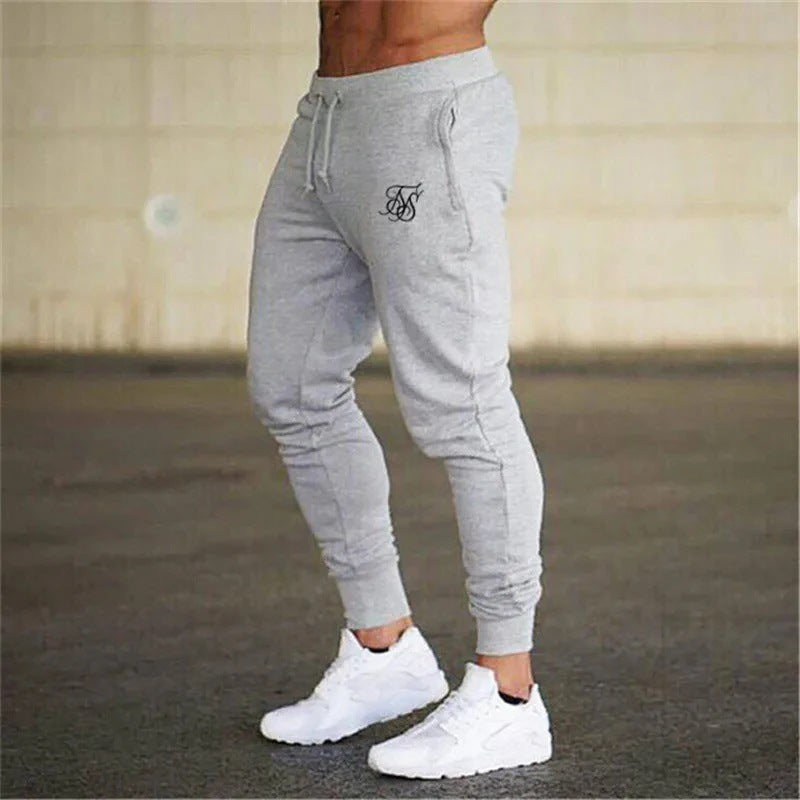 Sporthose Herren Fitnesshose Einfarbig Mode Freizeithose