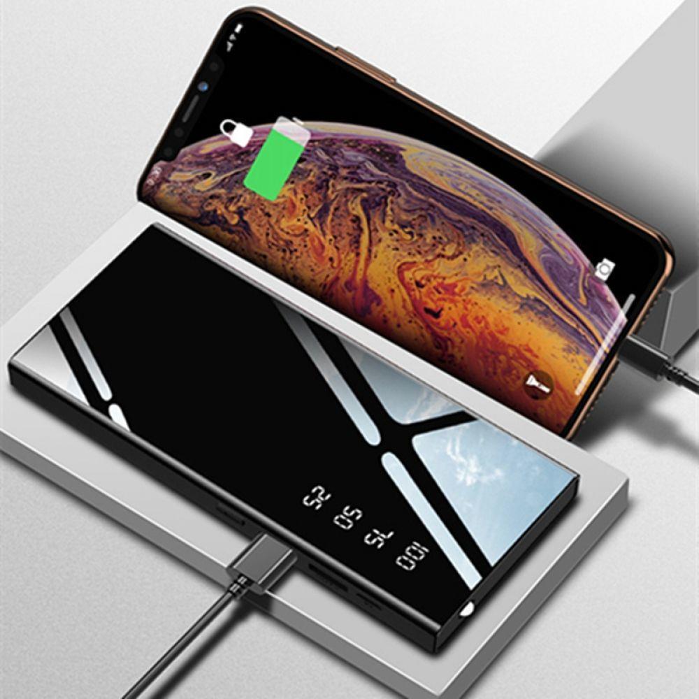 Power Bank 20000mah Externer Akkupack LCD Tragbar