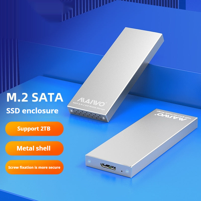 USB30 Solid-State-Festplattenkartusche NGFF-Schnittstelle zu USB30 SSD aus Aluminiumlegierung