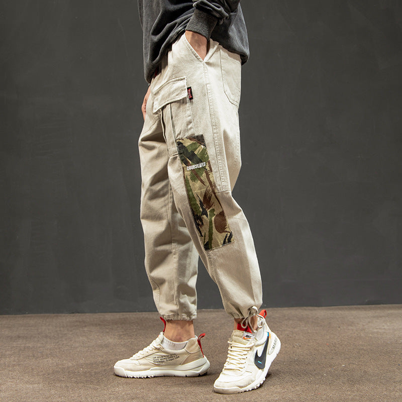 Overall mit Camouflage-Farbblock