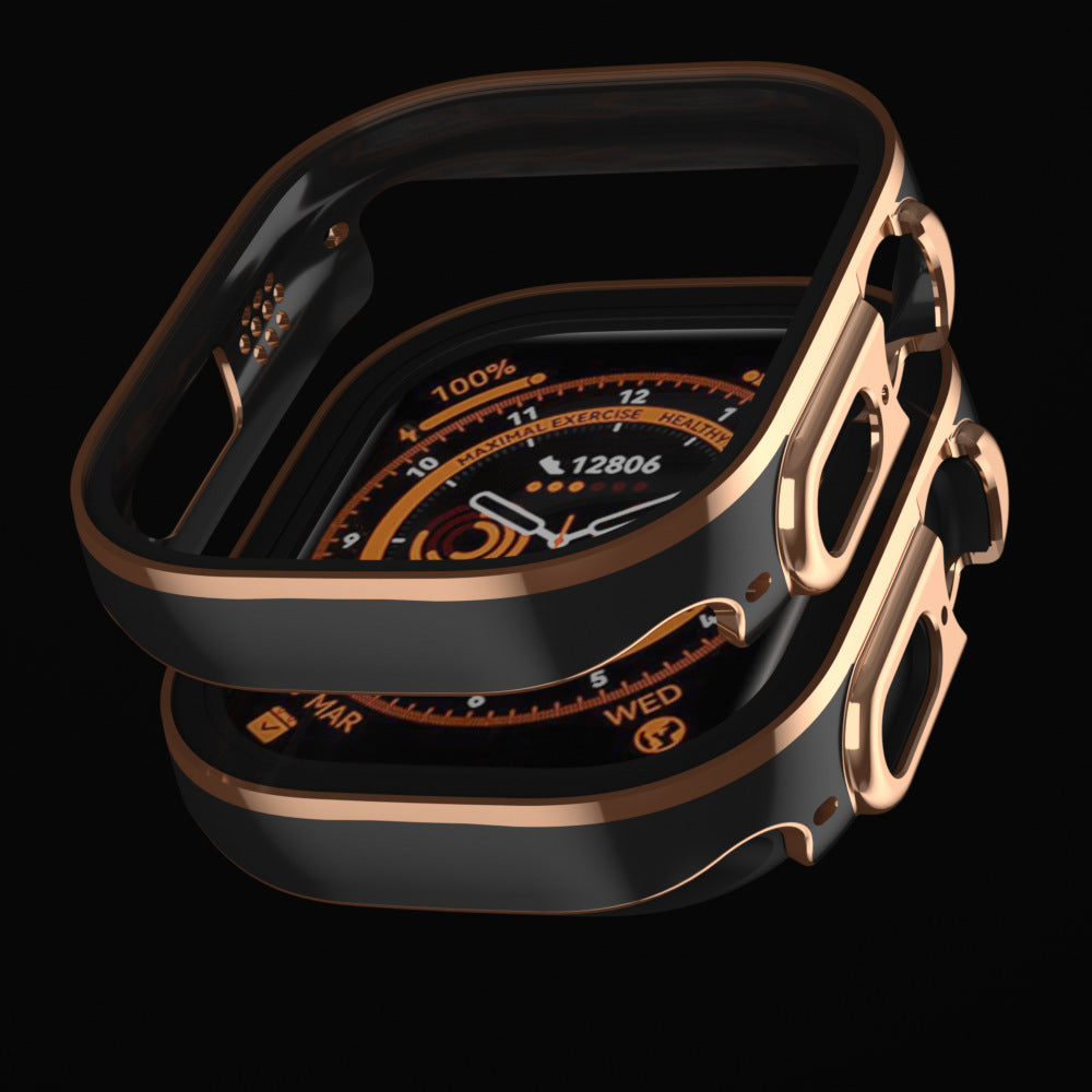 Schutzhülle AppleWatchUltra Case AppleWatch Zweifarbiges All-in-One-Case