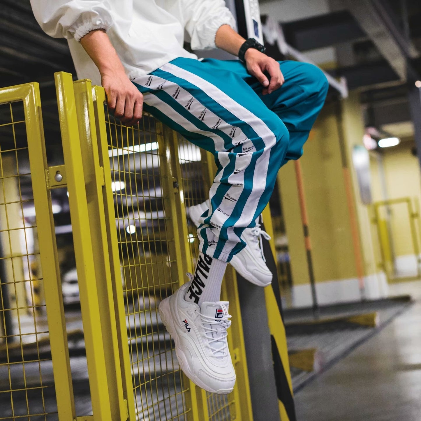 Harem Jogger Beam Foot Weatpants Hip Hop Lockere Hose für Herren