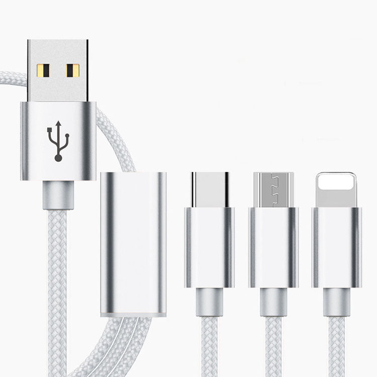3-in-1-Ladekabel für Mobiltelefone