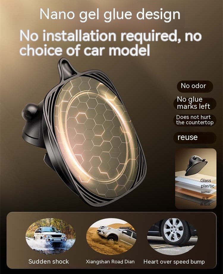 Universal-Autotelefonhalter Anti-Rutsch-Pad Matte Telefonhalter Armaturenbrett Verbesserte wiederverwendbare Silikon-Telefonhalterung für das Armaturenbrett