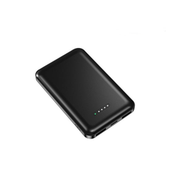 Powerbank zum kabellosen Aufladen von Mobiltelefonen