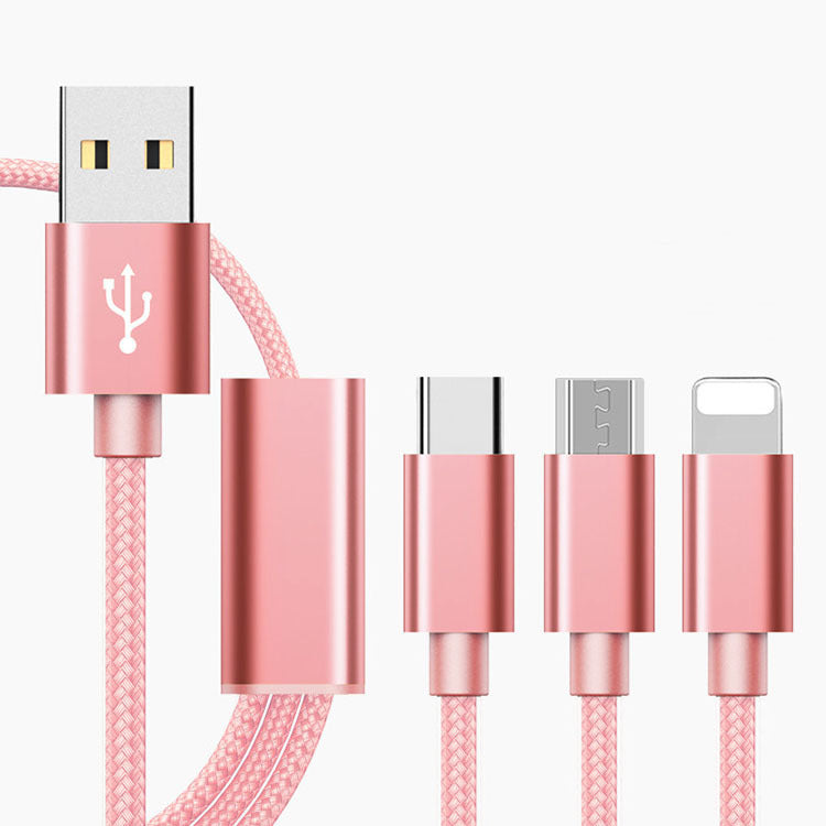 3-in-1-Ladekabel für Mobiltelefone