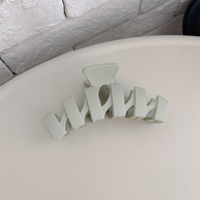 Große, mattierte Haarspange Simplicity Grip für Damen