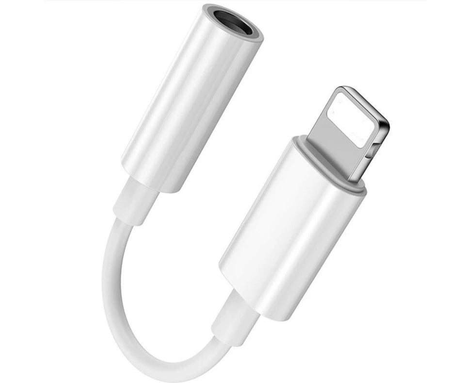 Audioadapter kompatibel für 78X Lightning auf 3,5 mm 2-in-1-Audioadapter