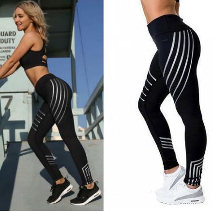 Im Dunkeln leuchtende Leggings für Damen