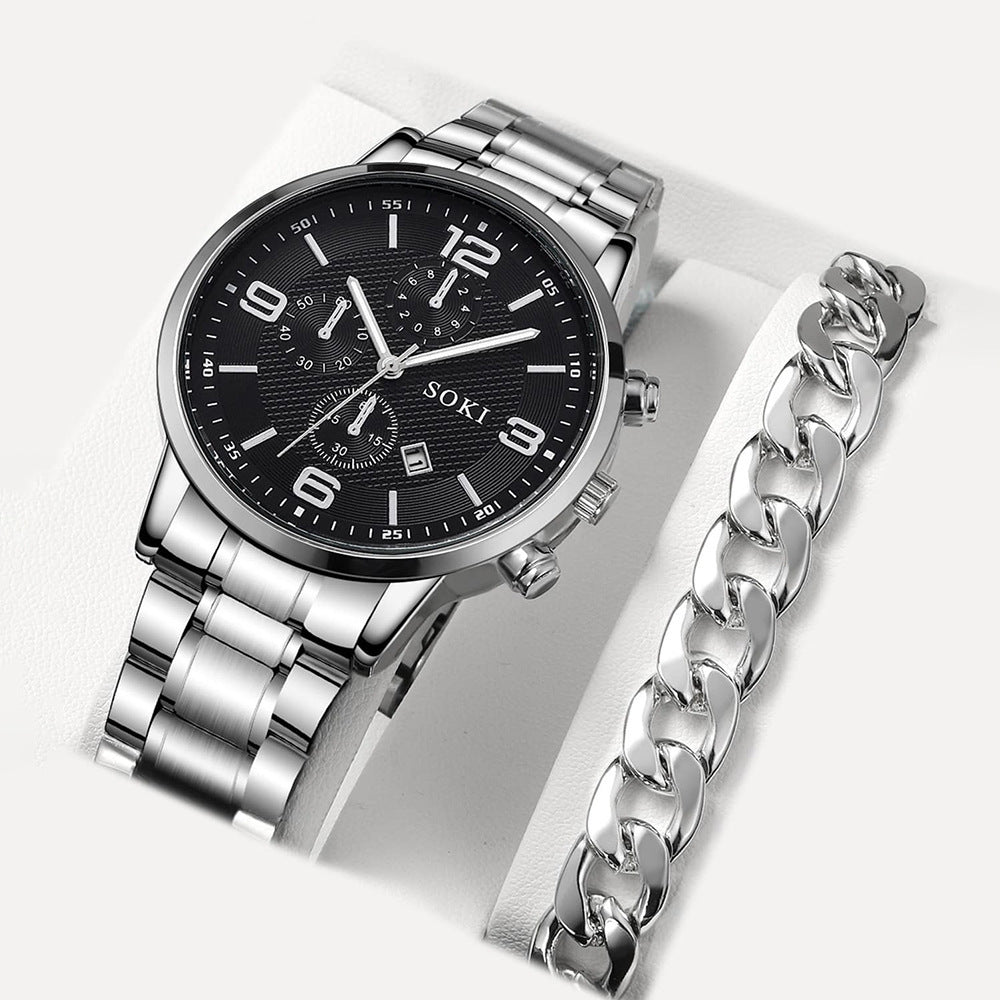 Herren Tisch Mode Business Uhr Anzug