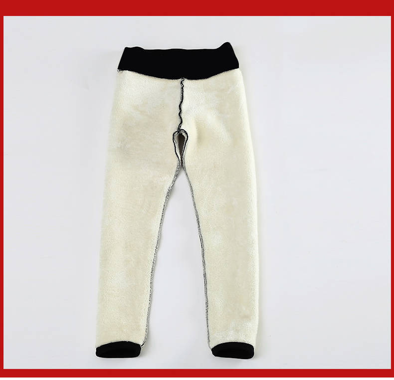 Winter-Leggings aus dickem Lammkaschmir und Samt mit hoher Taille und enger Passform, warm
