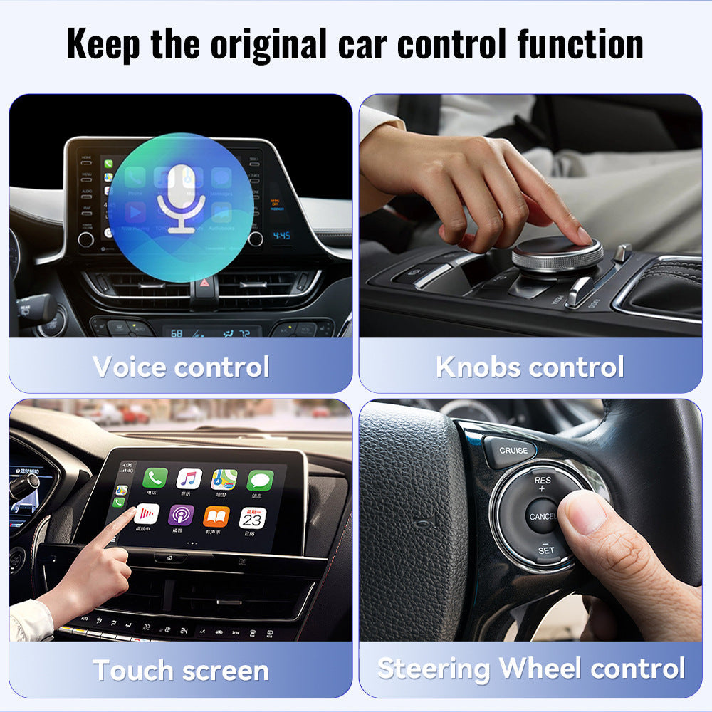 Mini 2-in-1CarplayUSB-Schnittstelle Drahtlose Daten